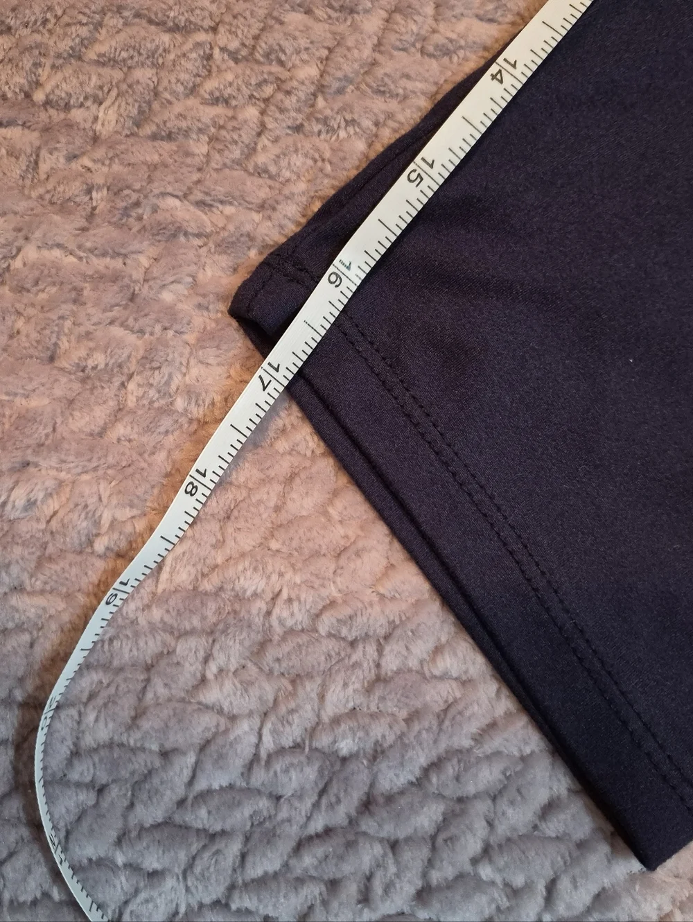 3-Pack Capri Length Leggings, Blue, Brown & Black, L/XL, EUC